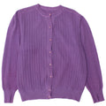 Γυναικείο πουλόβερ με ζακέτα VINTAGE UK 14 Medium Purple