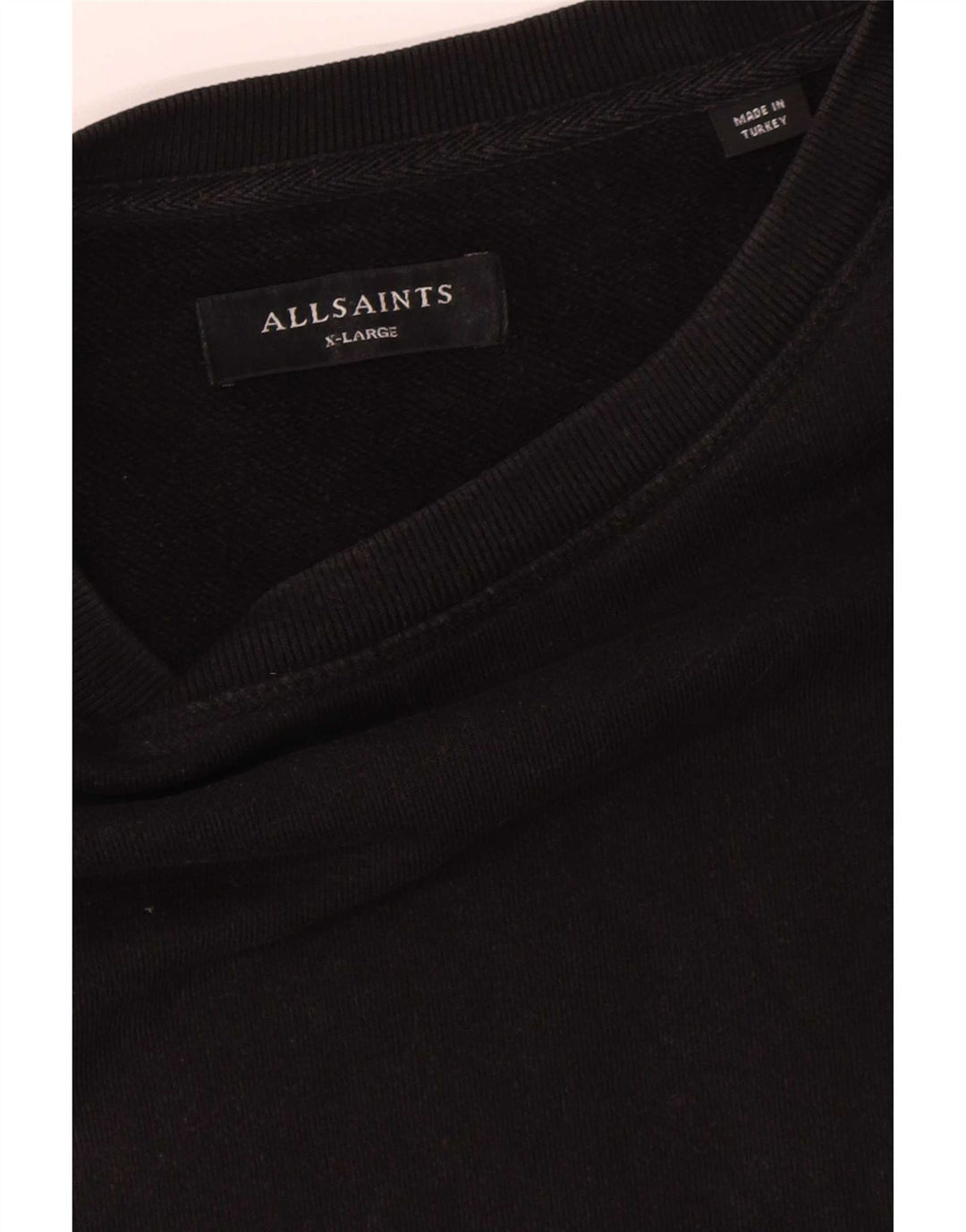 Ανδρικό φούτερ All Saints Jumper XL Μαύρο βαμβακερό