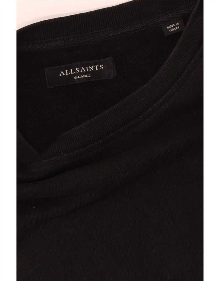 Ανδρικό φούτερ All Saints Jumper XL Μαύρο βαμβακερό