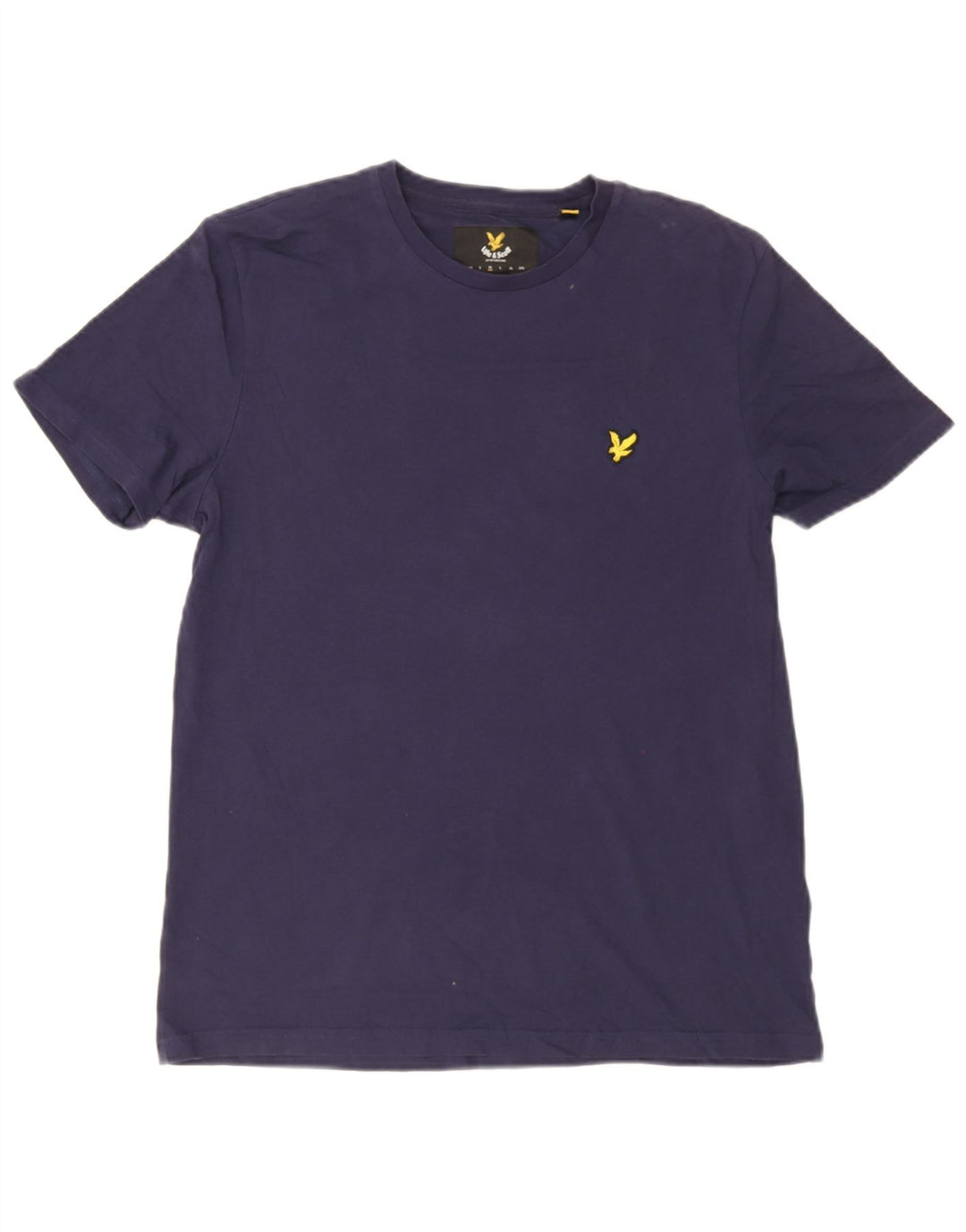 Ανδρικό μπλουζάκι Lyle & Scott, μεσαίο ναυτικό, βαμβακερό