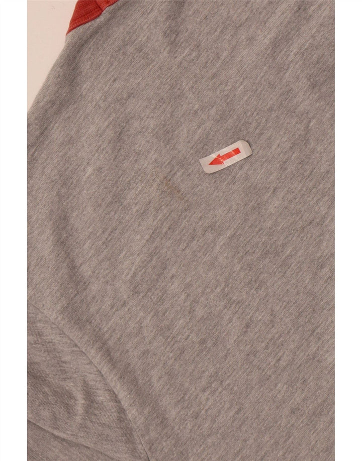 Ανδρικό T-Shirt Penguin Top μεγάλο γκρι βαμβακερό