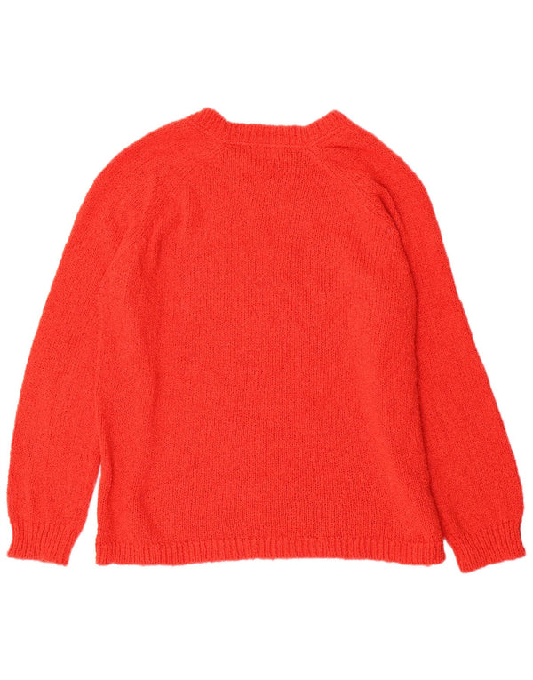 Marks & Spencer Γυναικείο πουλόβερ με λαιμόκαυστο UK 14 Large Red