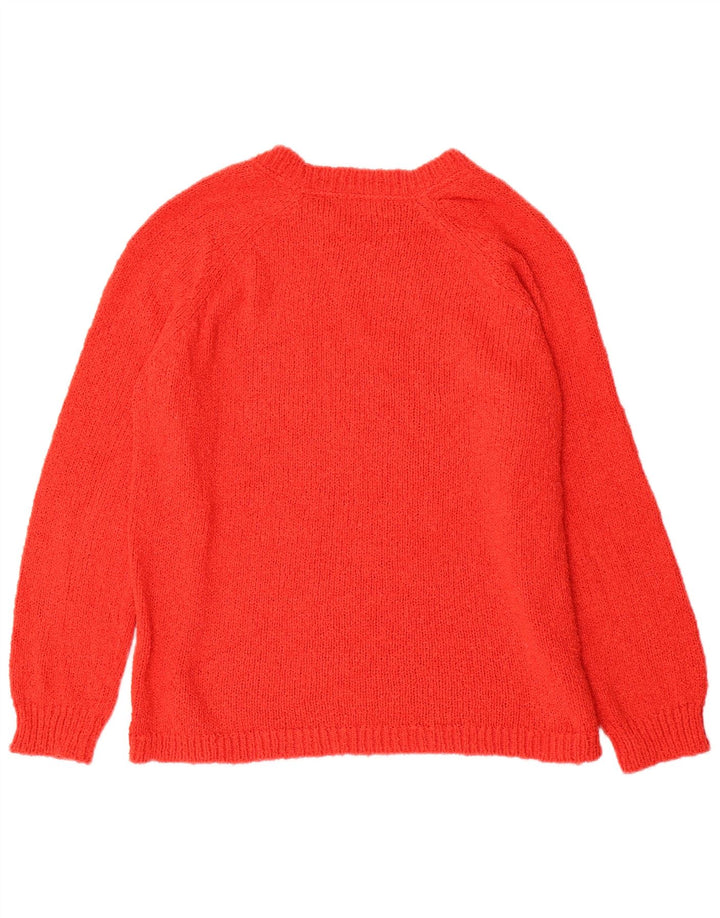 Marks & Spencer Γυναικείο πουλόβερ με λαιμόκαυστο UK 14 Large Red