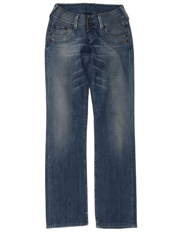 PEPE Jeans Γυναικείο ίσιο W28 L34 Μπλε βαμβακερό