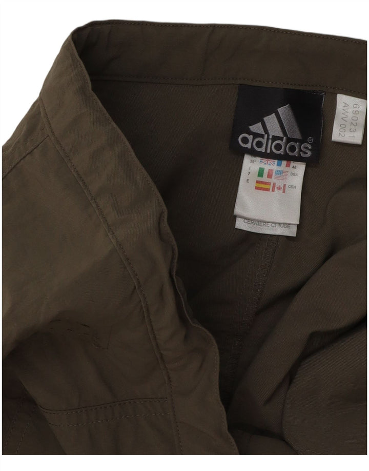 Ανδρικό σορτς ADIDAS Cargo W36 Large Khaki Polyester