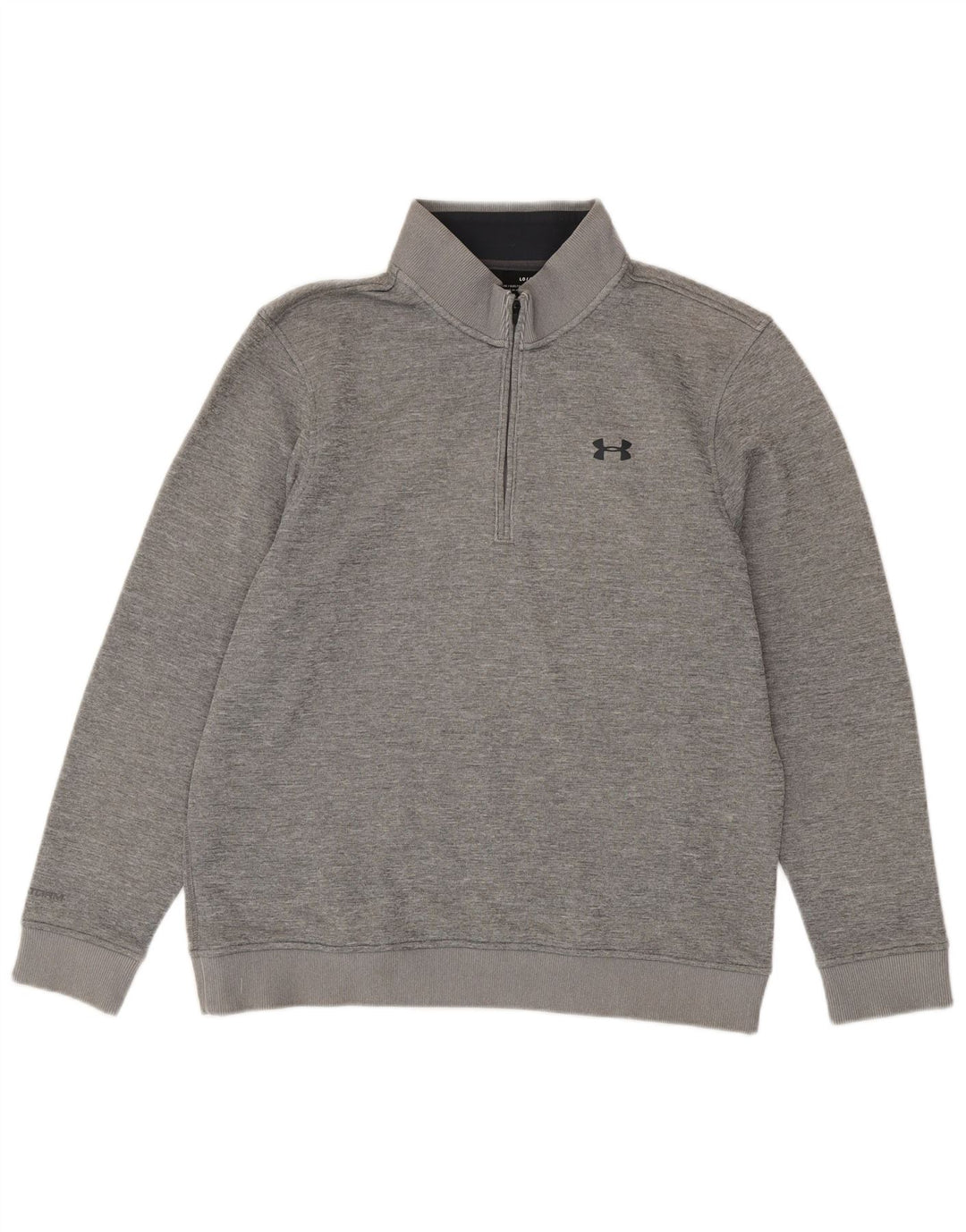 Under Armour Ανδρικό Φούτερ με φερμουάρ με λαιμόκοψη σε μεγάλο γκρι χρώμα