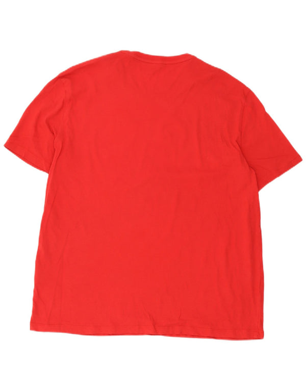Armani Exchange Ανδρικό T-Shirt Slim Graphic Top 2XL κόκκινο βαμβακερό