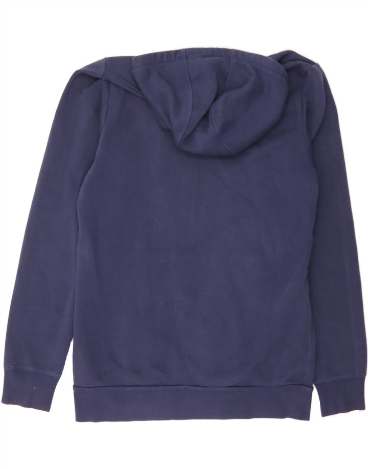ADIDAS Mens Hoodie Jumper Medium Navy Blue Cotton Vintage Adidas and Second-Hand Adidas from Messina Hembry 