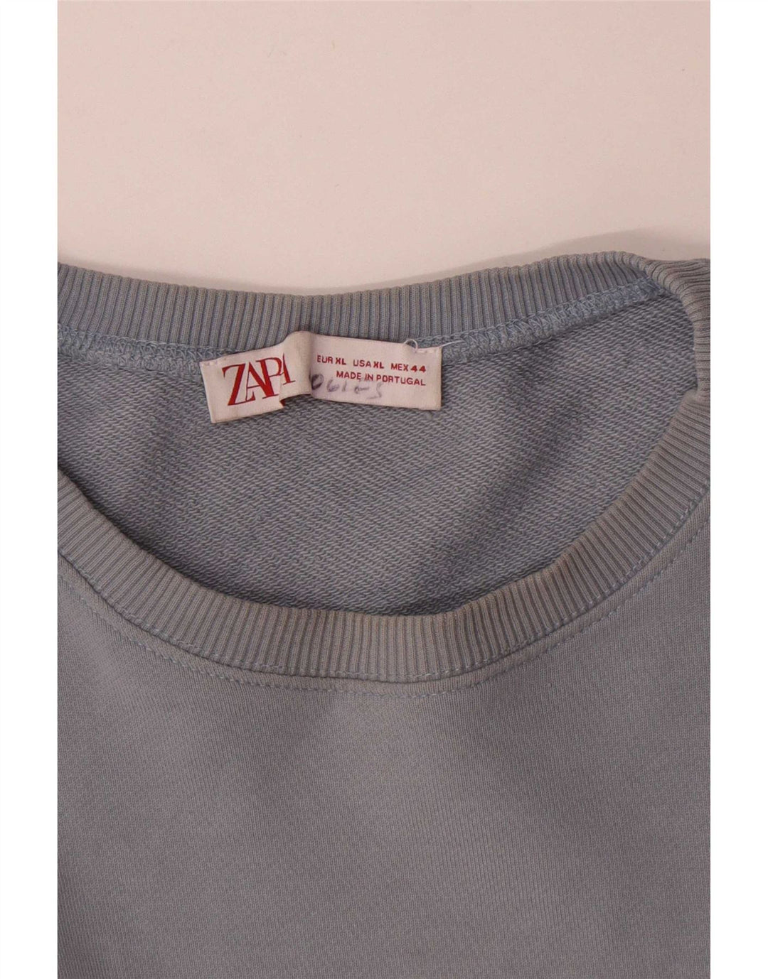 Ανδρικό φούτερ Zara Jumper XL Μπλε βαμβακερό