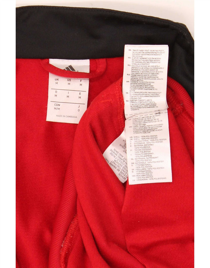 Ανδρική αθλητική φόρμα Adidas Top Jacket Μεσαίο Κόκκινο Colourblock Πολυεστέρας