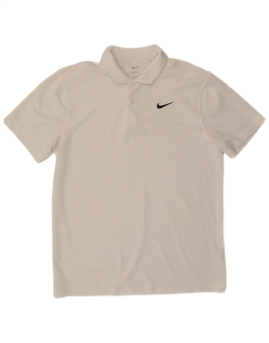 Ανδρικό μπλουζάκι Nike Dri Fit Polo σε μεσαίο λευκό