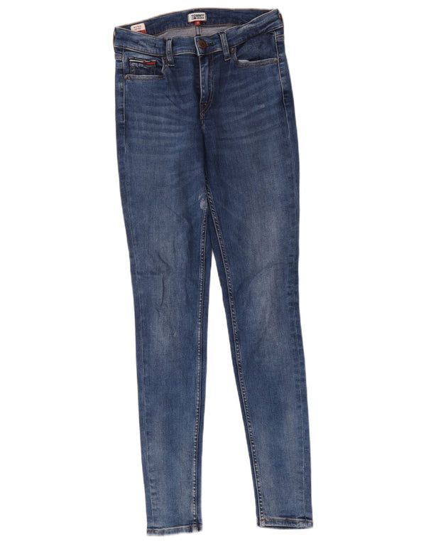 Tommy Hilfiger Γυναικείο Ψηλό Ψηλό Τζιν W26 L32 Μπλε βαμβακερό