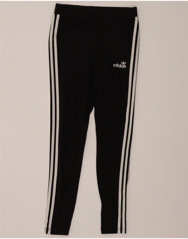 Adidas Γυναικείο κολάν UK 14 μεγάλο μαύρο βαμβακερό