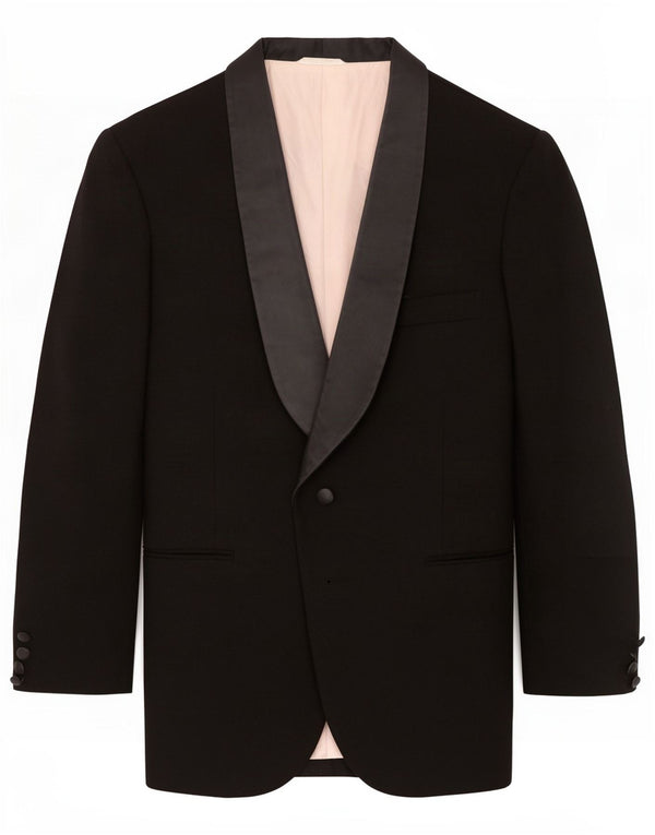 Vintage Ανδρικό σακάκι 1 κουμπιού σακάκι IT 48 Medium Black Colourblock