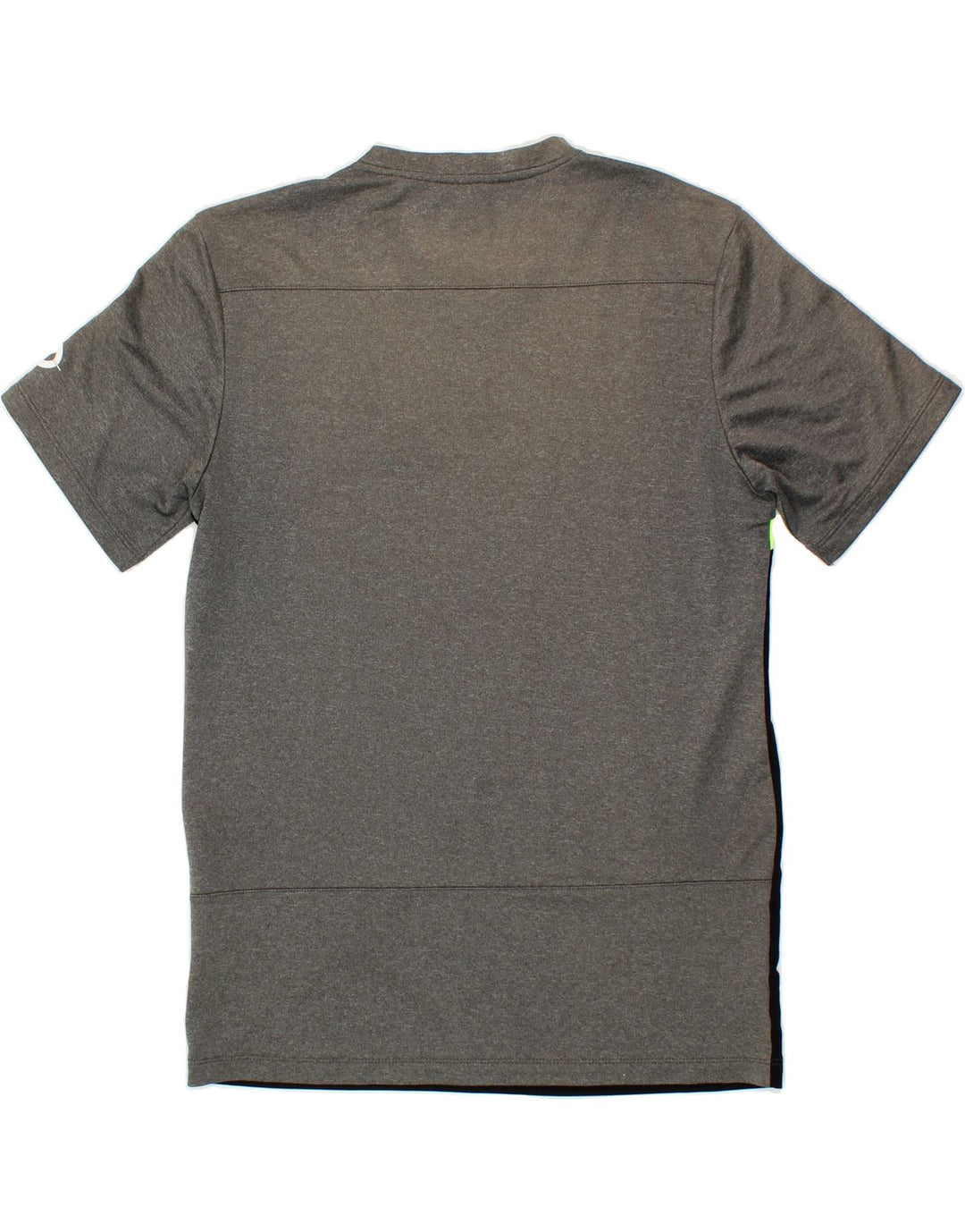 NIKE Mens Graphic T-Shirt Top Medium Grey Colourblock Polyester Vintage Nike and Second-Hand Nike from Messina Hembry 