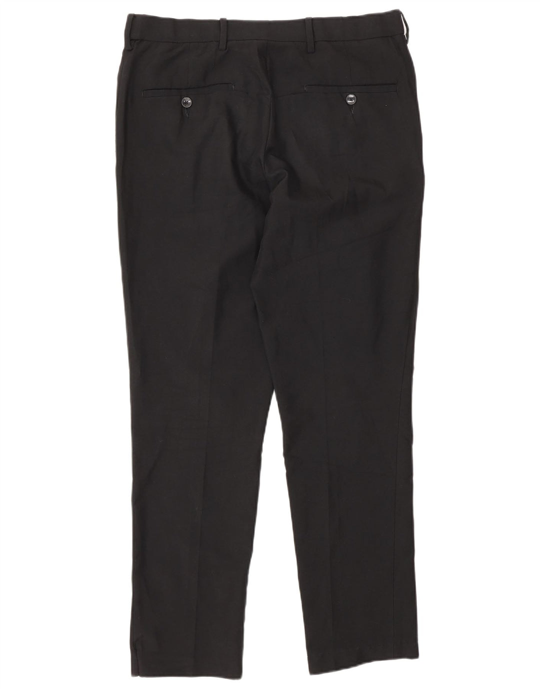 Marks & Spencer Ανδρικό παντελόνι Chino Slim Fit W32 L29 Μαύρο Πολυεστέρας