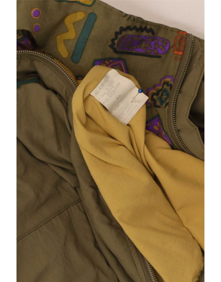 Ανδρικό τζάκετ Cider Utility EU 46 Small Khaki Geometric Cotton