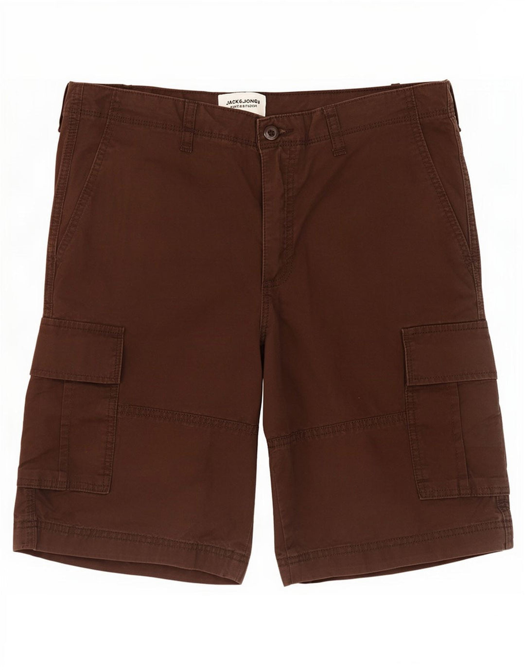 Jack & Jones Ανδρικό σορτς Cargo μεγάλο W34 Καφέ βαμβακερό