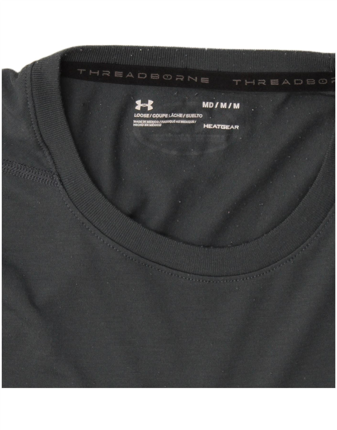 Ανδρικό μπλουζάκι Under Armour Heat Gear Graphic Top Medium Grey