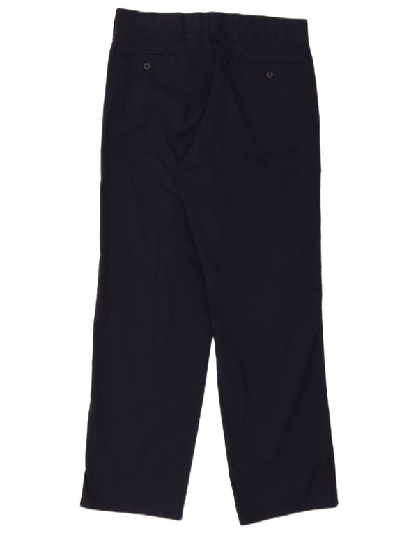 Armani Ανδρικό ίσιο παντελόνι Chino IT 46 Small W30 L30 Navy Blue Polyester