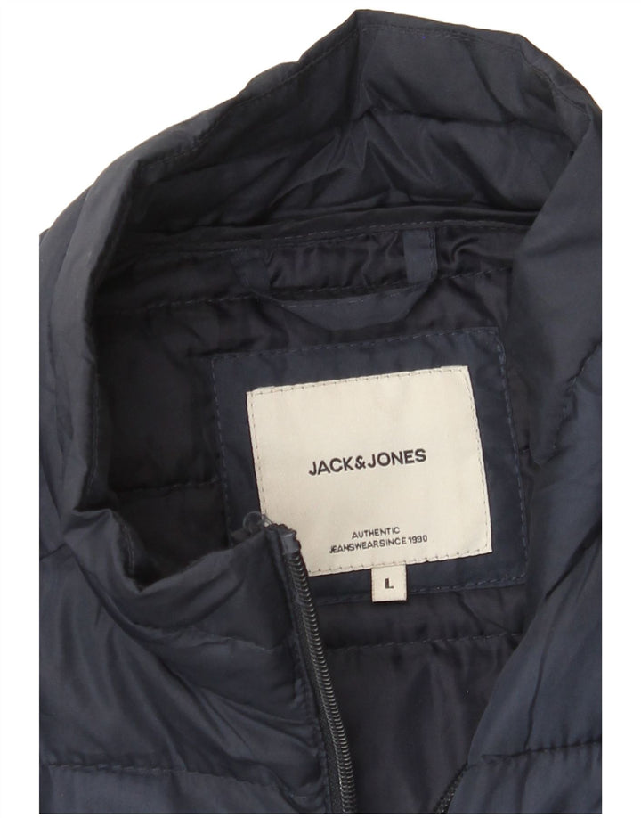 Jack & Jones Ανδρικό μπουφάν UK 40 Large Navy Blue