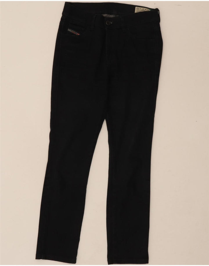 DIESEL Womens Slim Casual Trousers W27 L26 Black Vintage Diesel and Second-Hand Diesel from Messina Hembry 