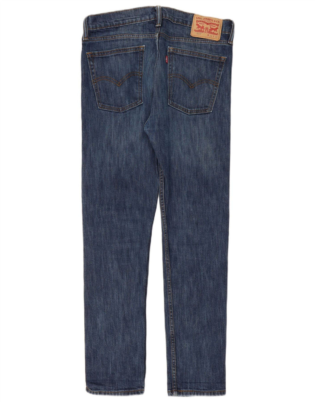 LEVI'S Ανδρικό 510 Skinny Jeans W33 L32 Μπλε βαμβακερό