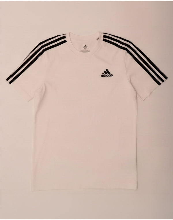 Ανδρικό T-Shirt Adidas Top XS Λευκό βαμβακερό