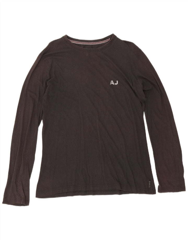 Armani Jeans Ανδρικό Τοπ μακρυμάνικο 2XL Μαύρο