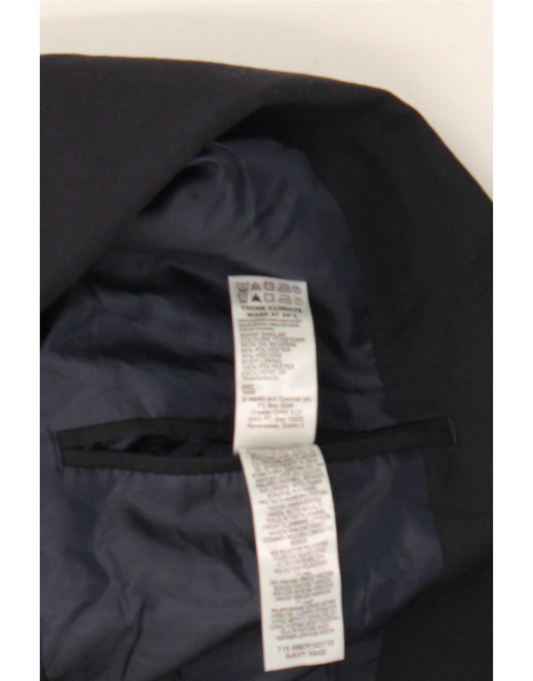 Marks & Spencer Ανδρικό μπλέιζερ με 2 κουμπιά μπουφάν UK 38 Medium Navy Blue