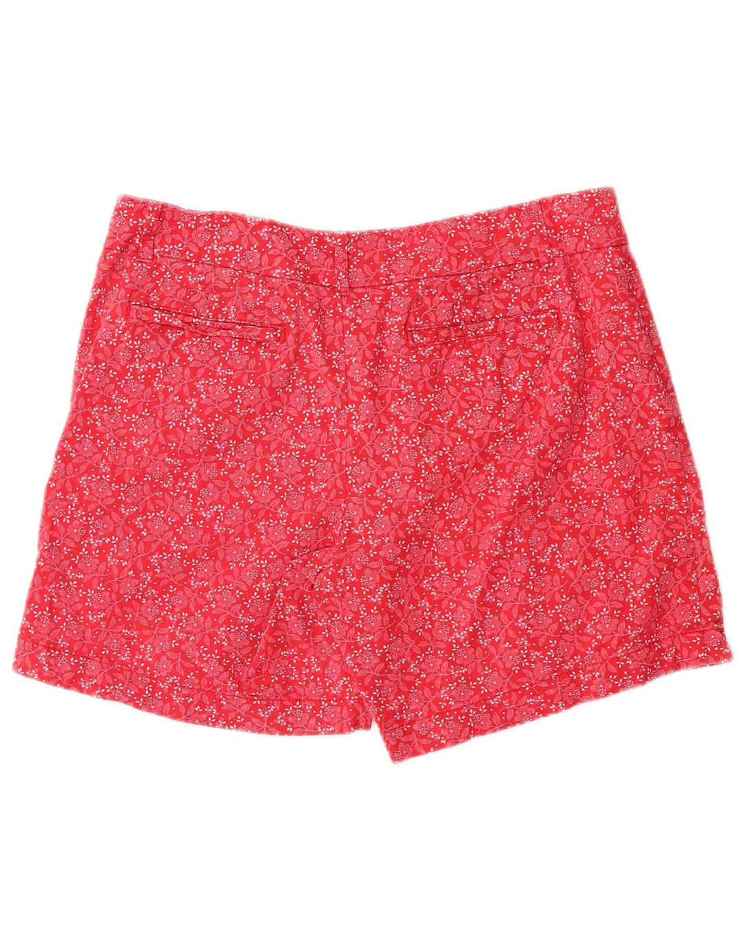Chaps Γυναικείο σορτς Chino US 8 Medium W30 Κόκκινο φλοράλ βαμβακερό