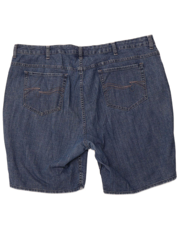 Γυναικείο τζιν σορτς LEE Riders US 24 4XL W44 Μπλε βαμβακερό