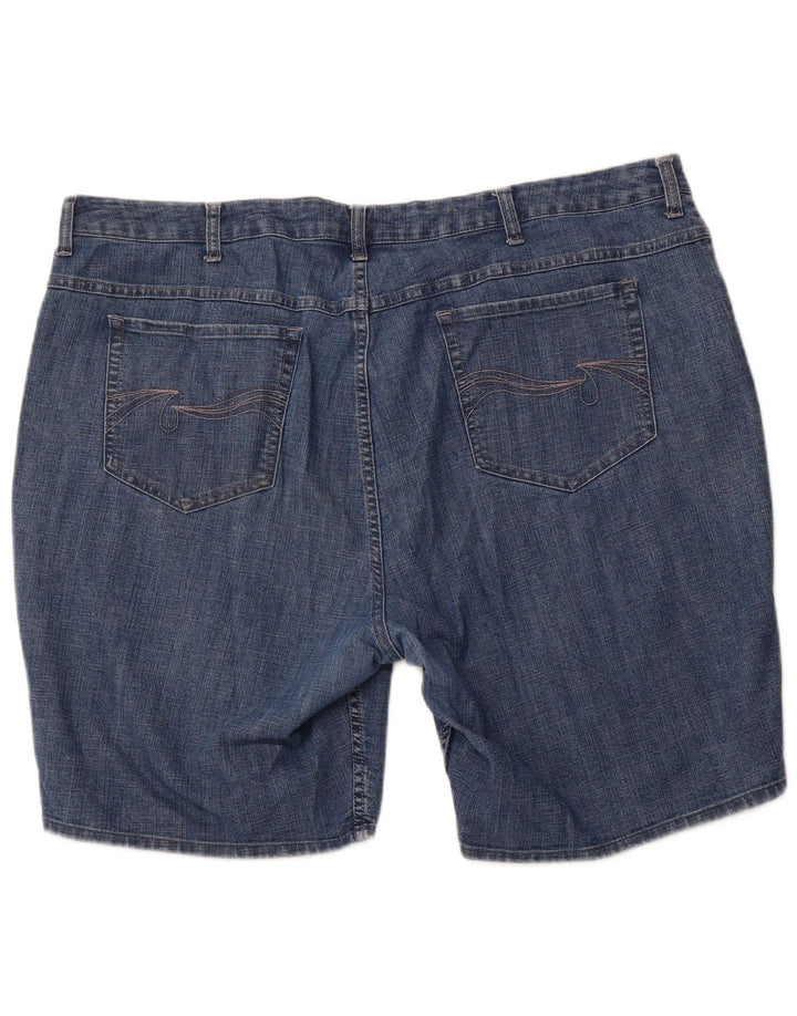 Γυναικείο τζιν σορτς LEE Riders US 24 4XL W44 Μπλε βαμβακερό