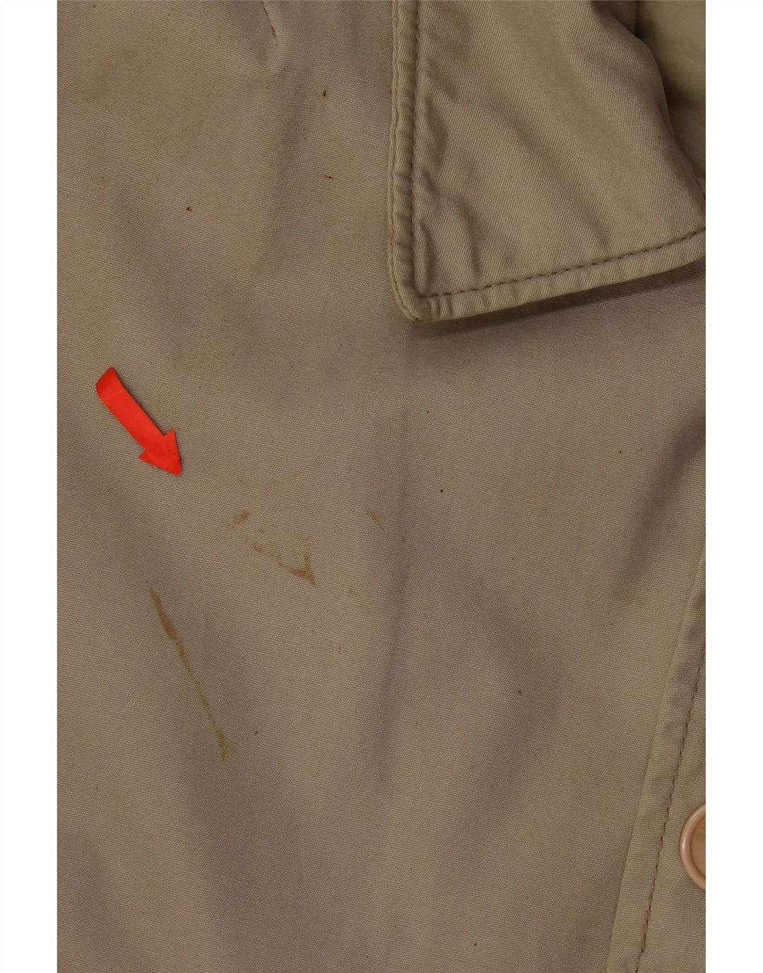 Ανδρικό πανωφόρι Guess UK 38 Βαμβακερό μεσαίο μπεζ