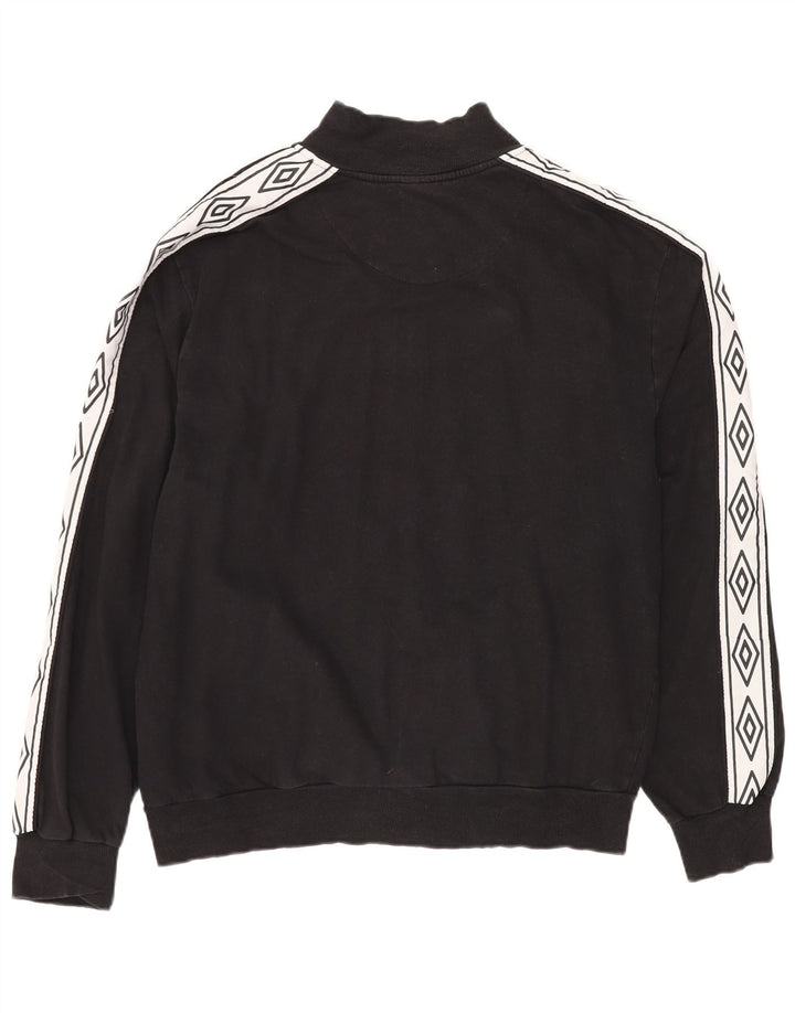 Γυναικεία αθλητική φόρμα Umbro Top Jacket UK 20 2XL Μαύρο Colourblock Βαμβακερό