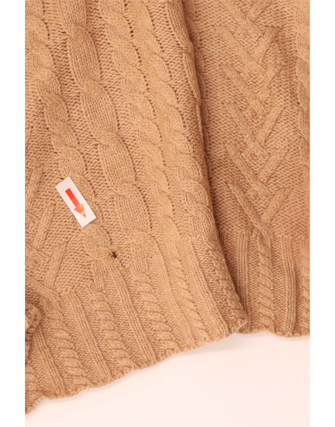Marks & Spencer Γυναικείο πουλόβερ με λαιμό χελώνα UK 14 Medium Beige