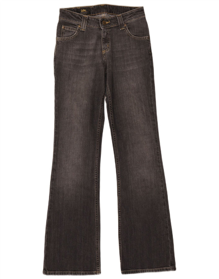 Lee Womens Desoto Bootcut Jeans W27 L33 Γκρι βαμβακερό