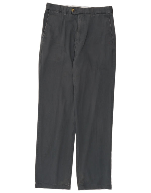Ανδρικό ίσιο παντελόνι Marks & Spencer W32 L33 Γκρι βαμβακερό