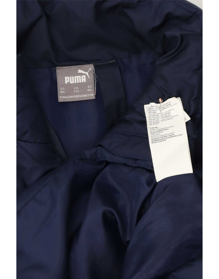 Ανδρικό μπουφάν Puma με επένδυση UK 44 2XL Navy Blue Polyester