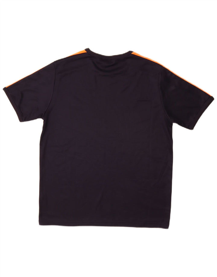 Ανδρικό γραφικό μπλουζάκι Puma Top Medium Navy Blue Colourblock