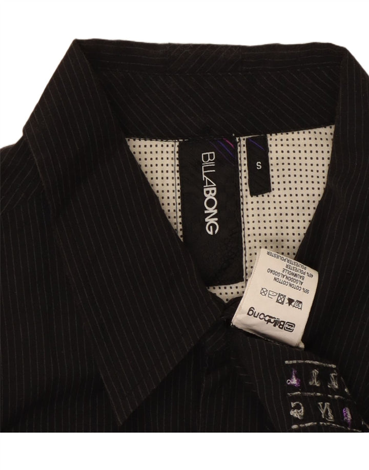 BILLABONG Ανδρικό κοντομάνικο πουκάμισο Βαμβακερό με μαύρη ρίγα