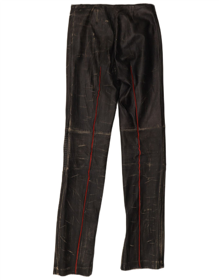 Rufffo Research Γυναικείο Biker Παντελόνι W28 L34 Μαύρο Flecked