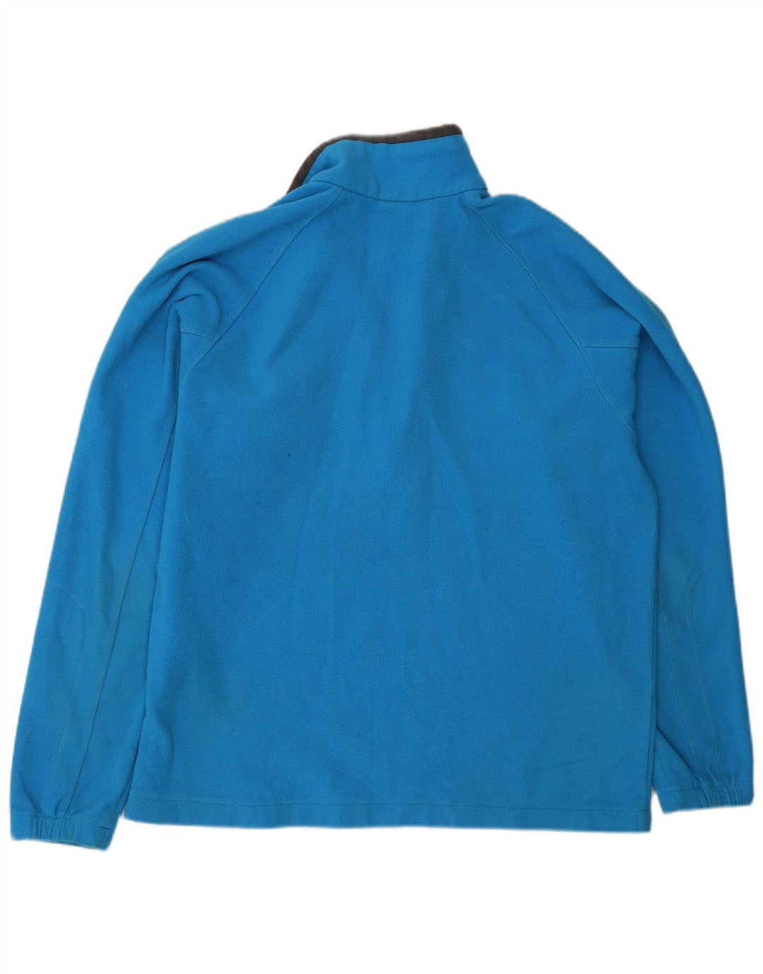 Columbia Ανδρικό φερμουάρ Fleece Jumper Μεγάλο Μπλε Πολυεστέρας