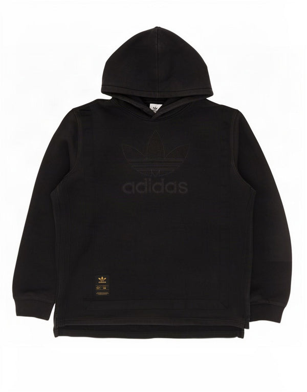 Ανδρικό γραφικό κουκούλα Adidas XL, μαύρο βαμβακερό