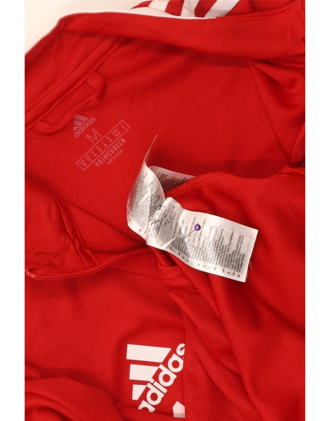 Ανδρική φόρμα Adidas Aeroready Top Jacket Μεσαίο κόκκινο πολυεστέρα