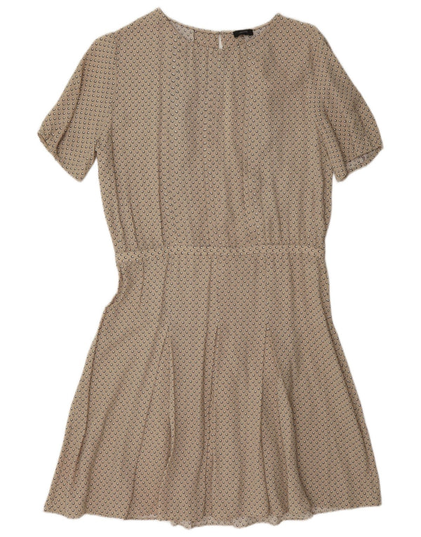 Joseph Γυναικείο φόρεμα A-Line EU 38 Medium Beige Silk Spotted