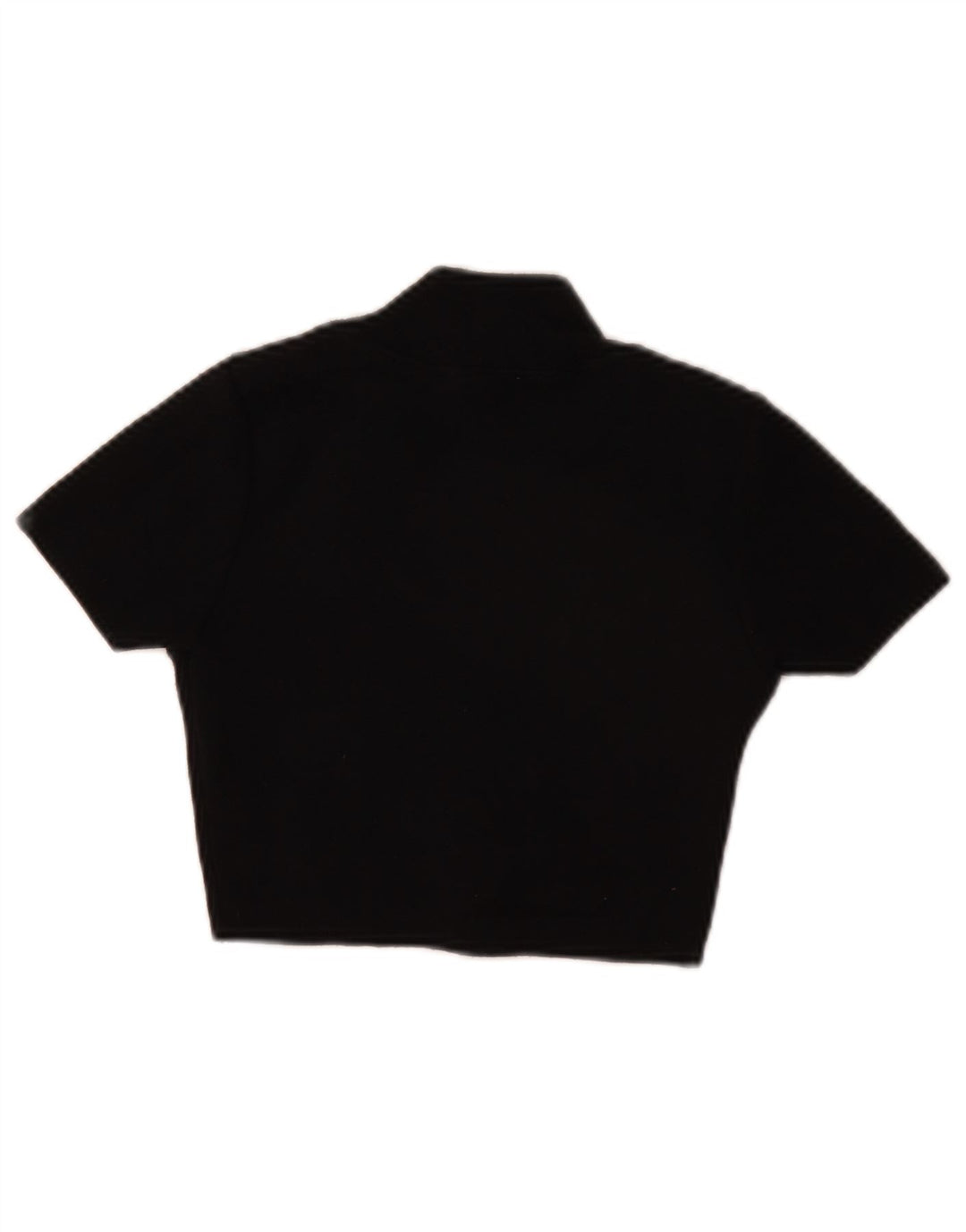 Zara Γυναικεία Μπλούζα Crop Top UK 8 Small Black Polyester