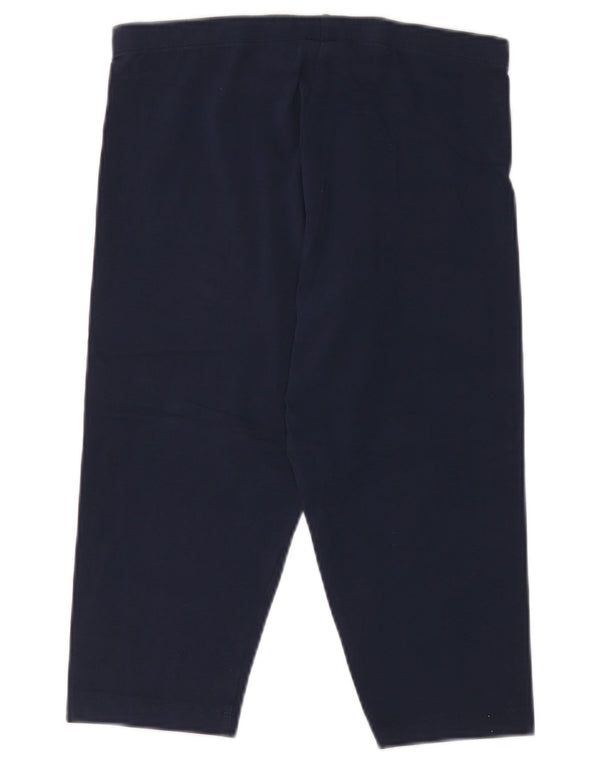 Champion γυναικεία κολάν Capri UK 18 XL Navy Blue Cotton