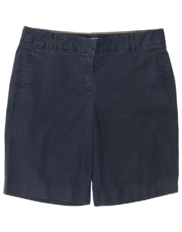 J. CREW Γυναικείο σορτς Chino US 6 Medium W32 Navy Blue Cotton