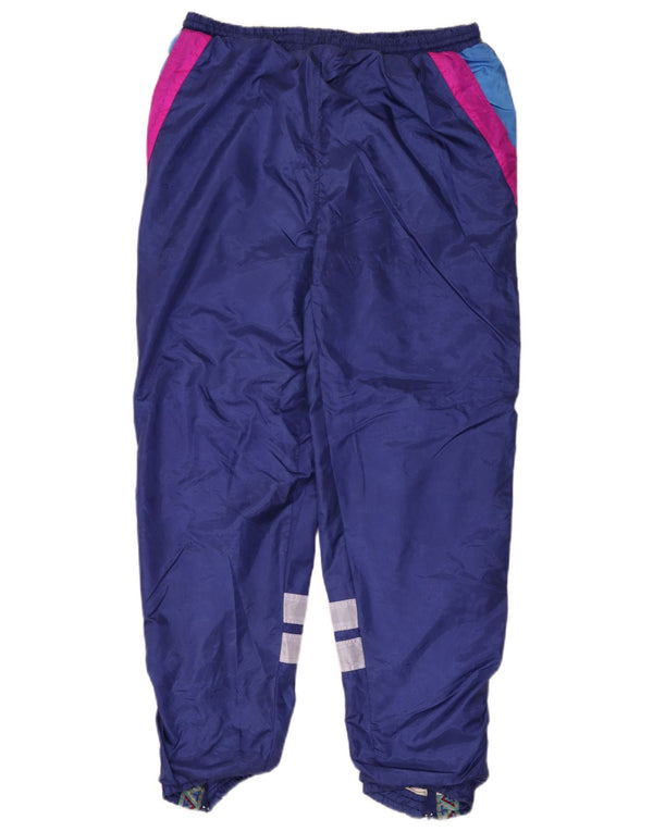 Ανδρική φόρμα Vince Παντελόνι Joggers Small Blue Colourblock Polyamide